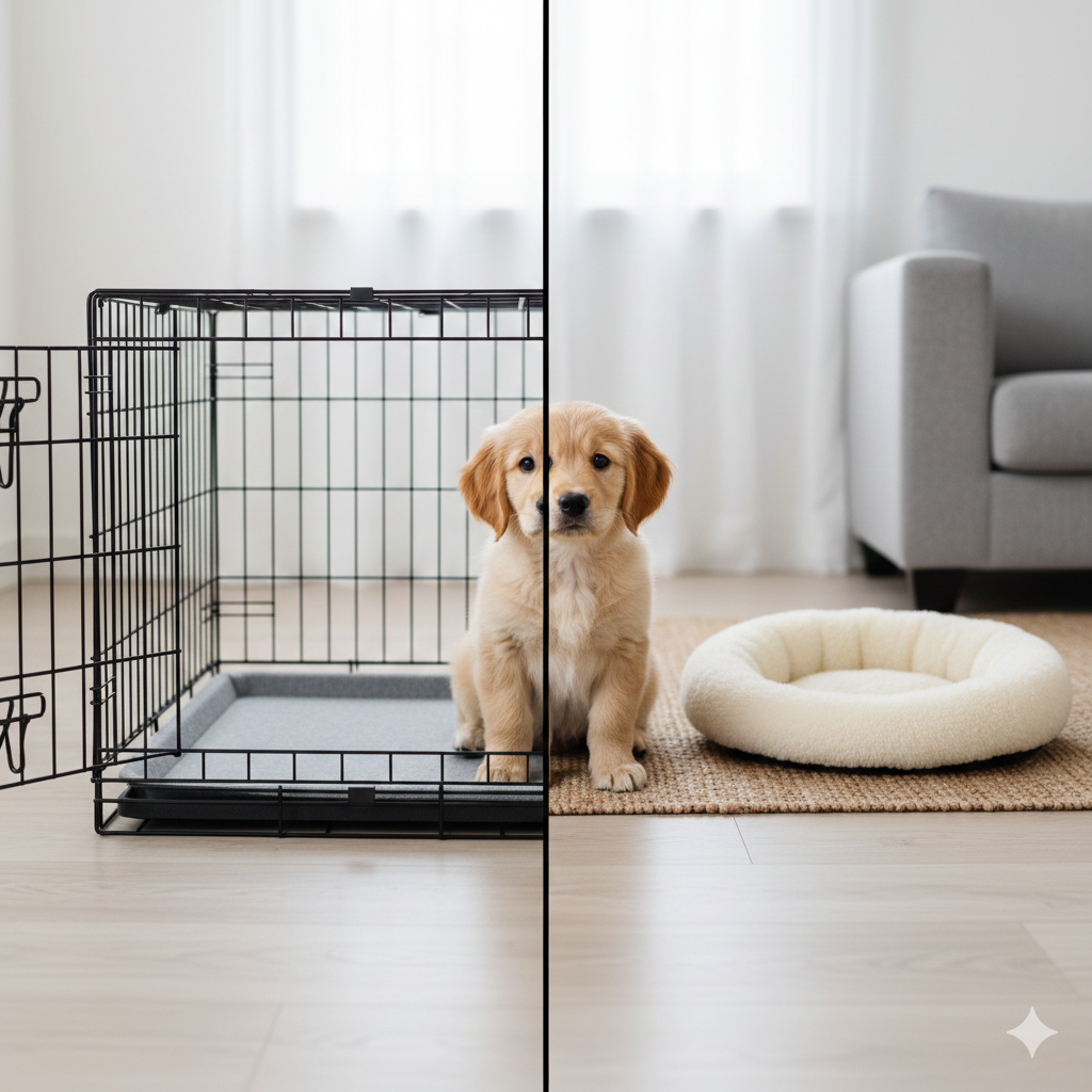 Dog Bed vs. Dog Crate Pad: What's the Difference?