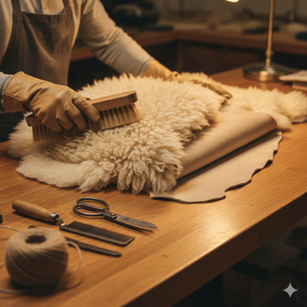 How East Perry Sheepskin Dog Beds Are Made: From Pasture to PupPad
