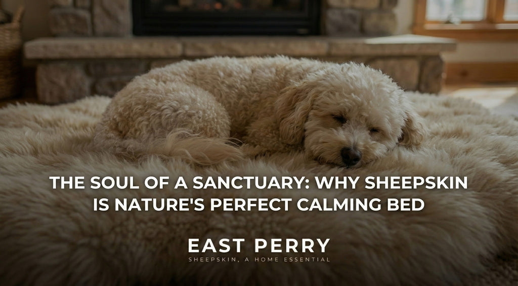 The Soul of a Sanctuary: Why Sheepskin is Nature's Perfect Calming Bed