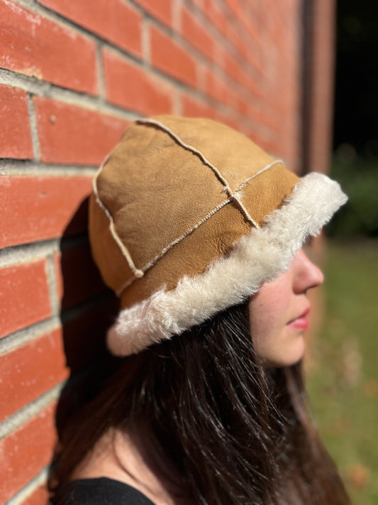 Santa Fe Sheepskin Bucket Hat