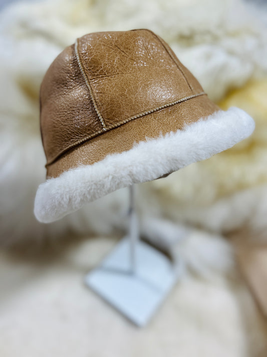 Santa Fe Sheepskin Bucket Hat