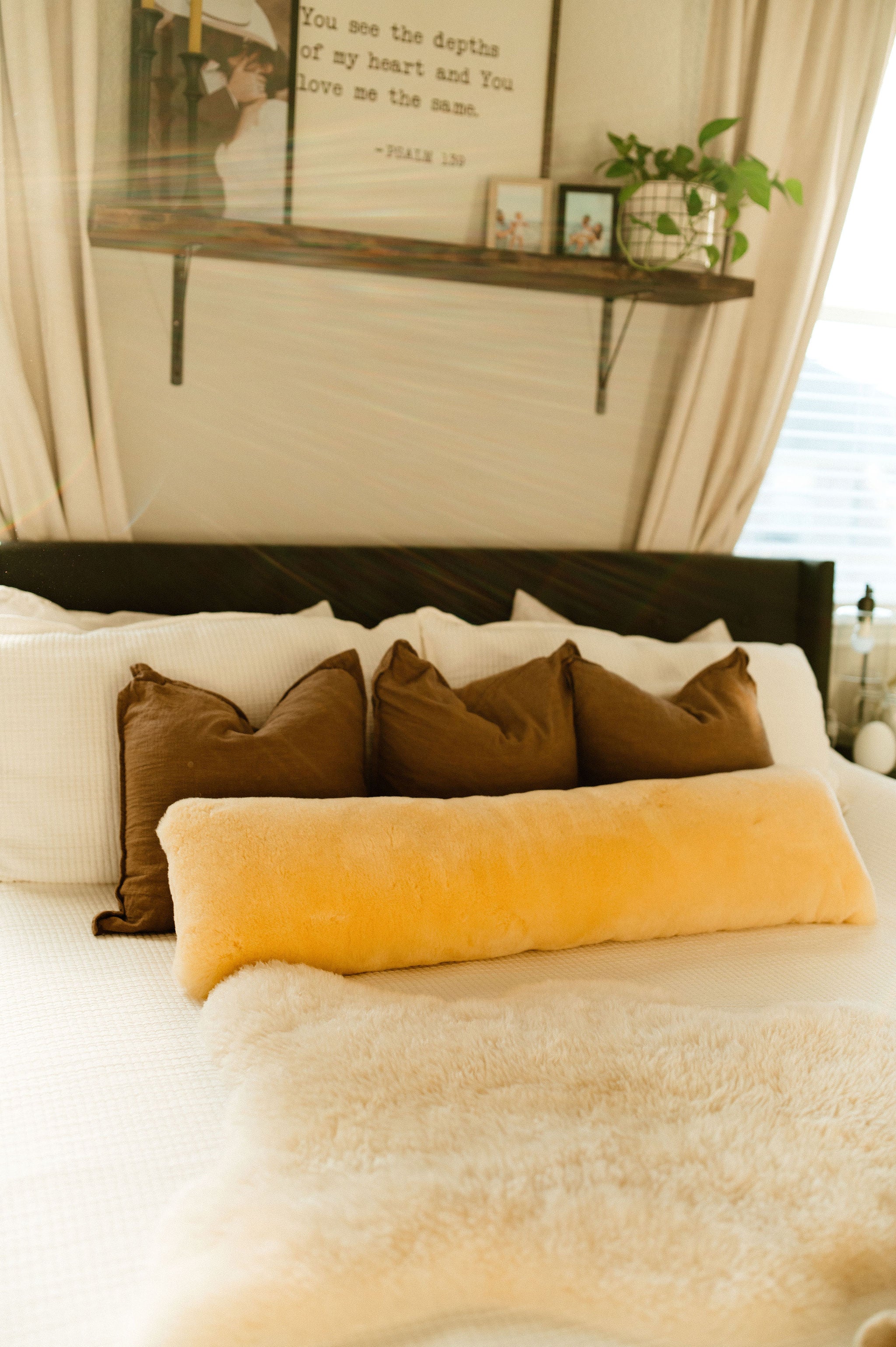 Sheepskin Body-Pillow