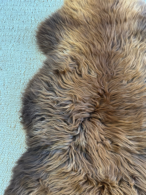 Ombré Chili Pepper Sheepskin