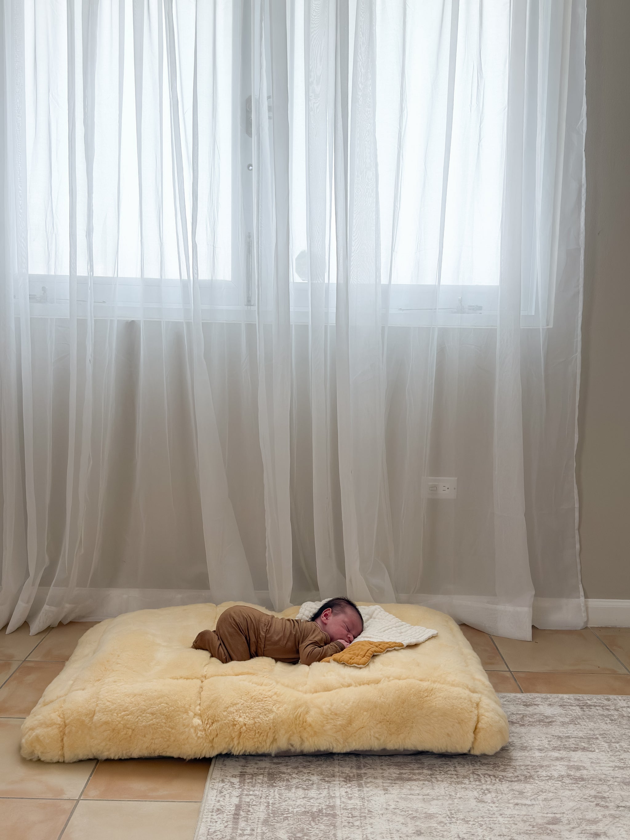 The RestPad: Wool-Stuffed Floor Bed
