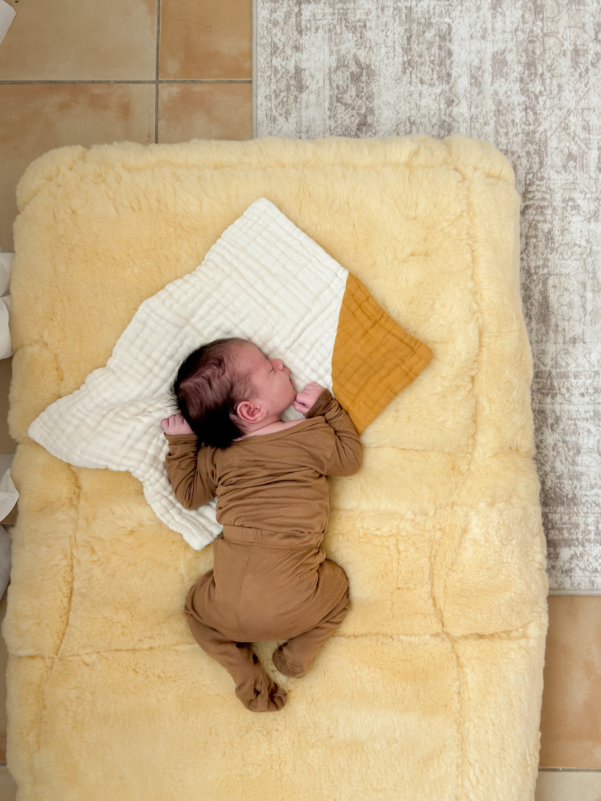 The RestPad: Wool-Stuffed Floor Bed