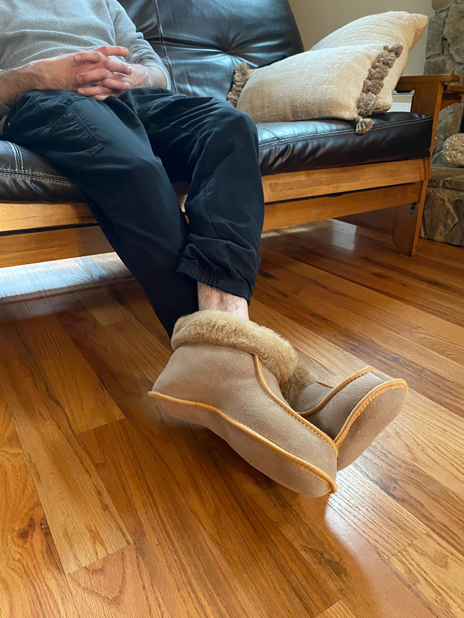 Terra Slipper: Sheepskin Minimalist Footwear