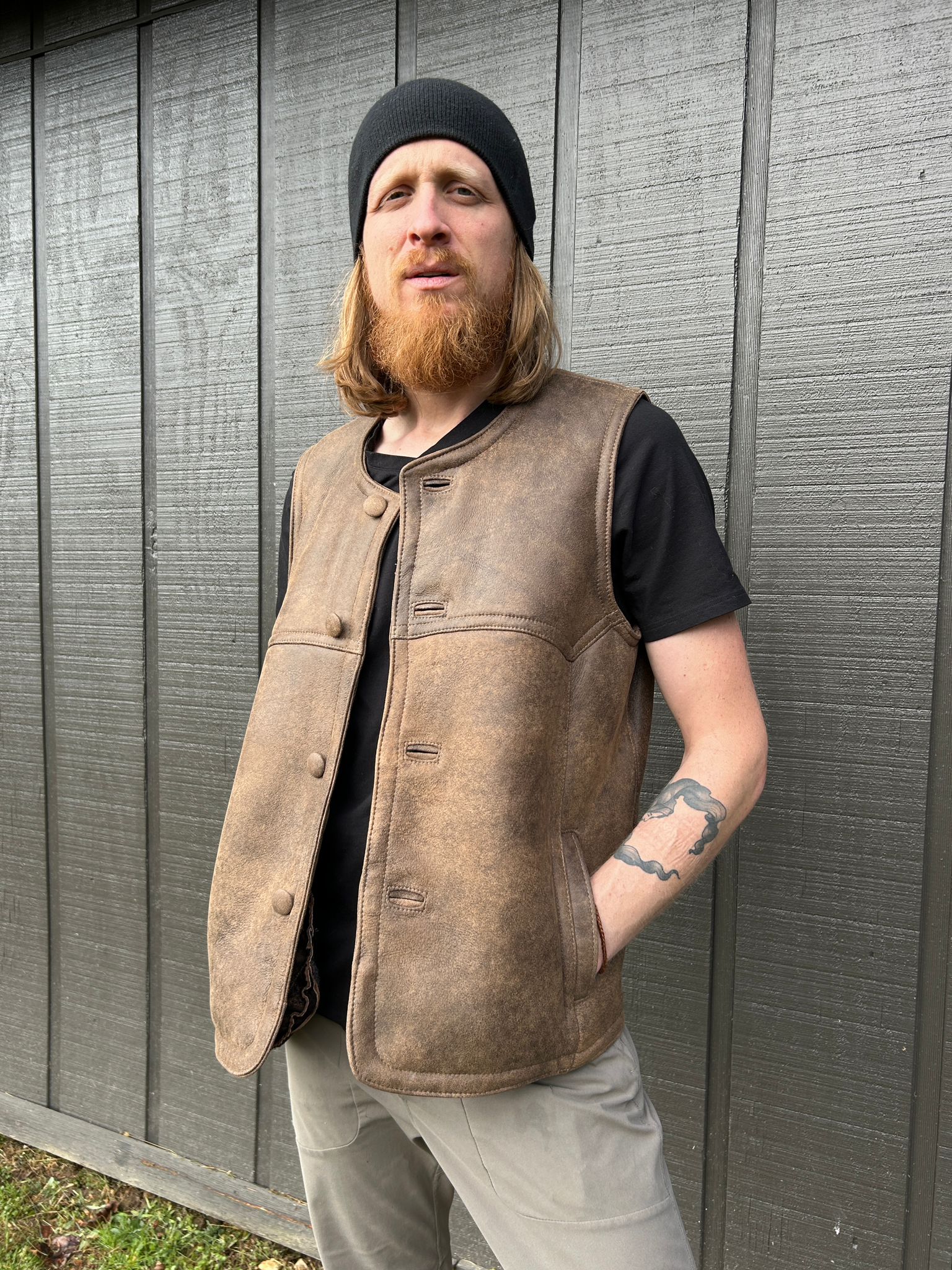 The Rancher Sheepskin Vest