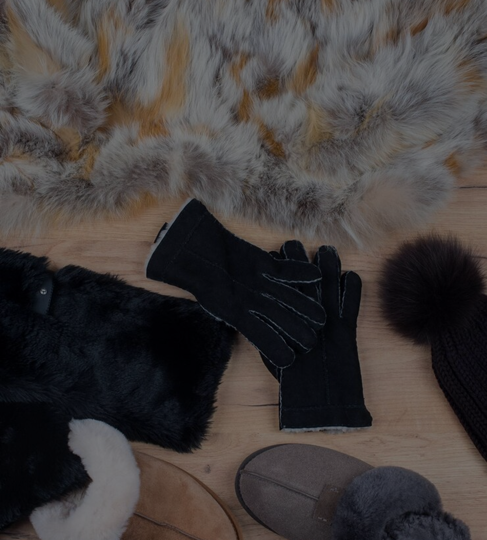 <p>Luxuriously soft sheepskin wearables for everyday warmth and comfort.</p>