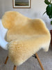 Chair with a medical relugan nursery sheepskin