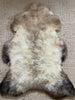 top view of mixed color super soft sheepskin 