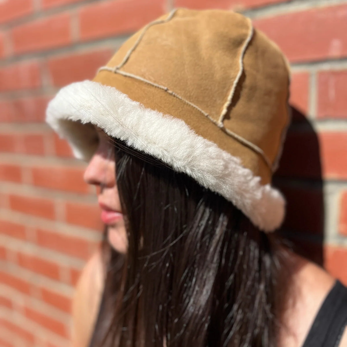 Santa Fe Sheepskin Bucket Hat– East Perry