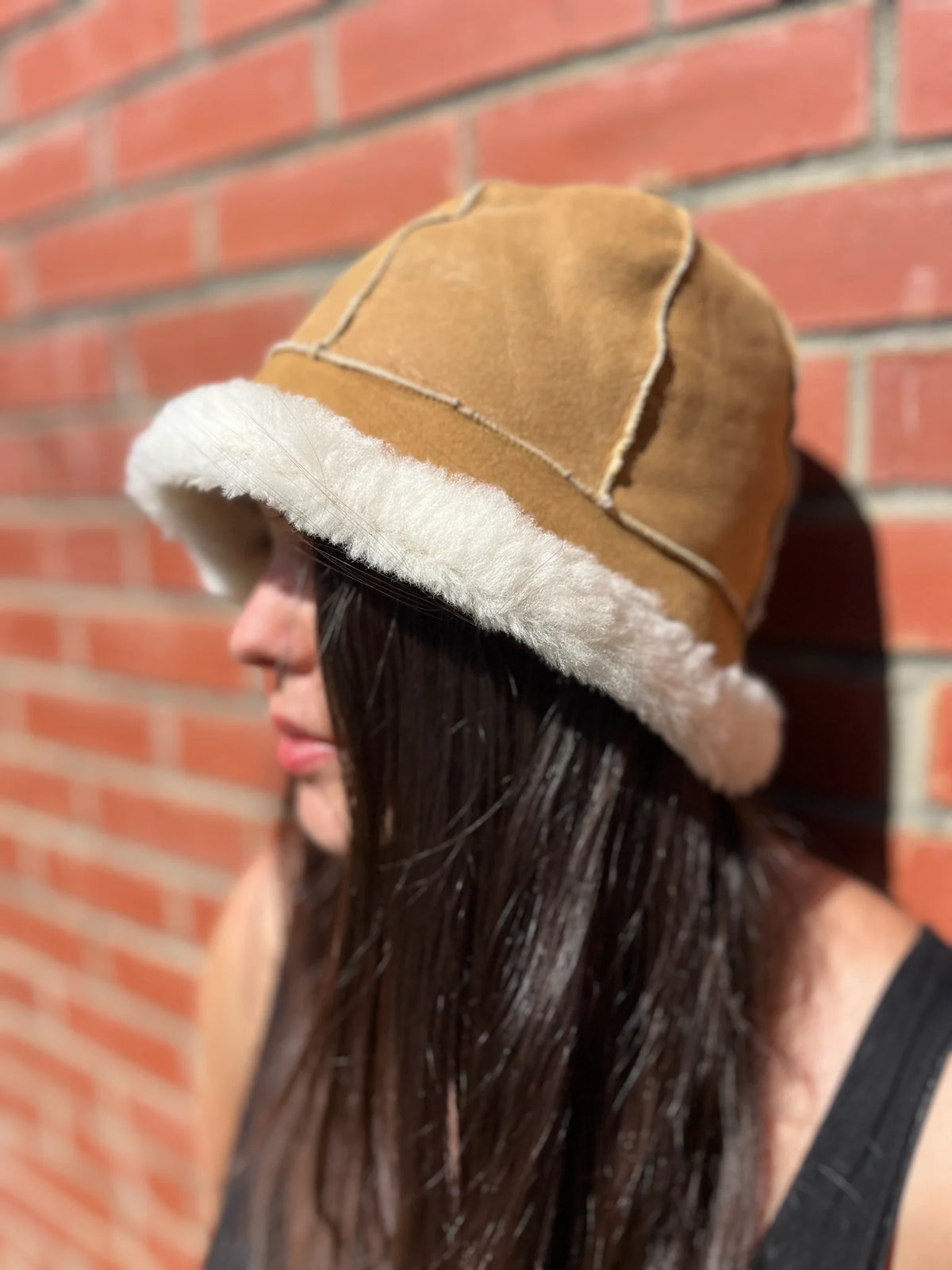 EMU sheepskin bucket hat Kiwi Country | ? EMU Sheepskin Hat - Chestnut ? Our newest  main image 4