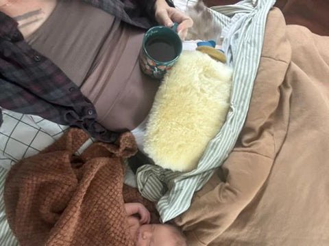 Cramp and Pain Relief, Uterus Support: Sheepskin Bottle Warmer