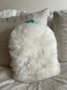 Sheepskin hot water bottle warmer