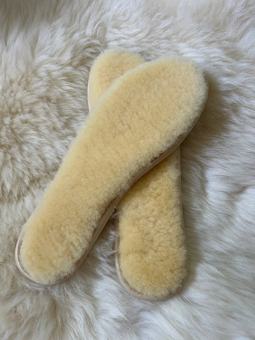 Sheepskin insoles