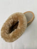 Inside-view of the classic slipper 100% sheepskin in tan