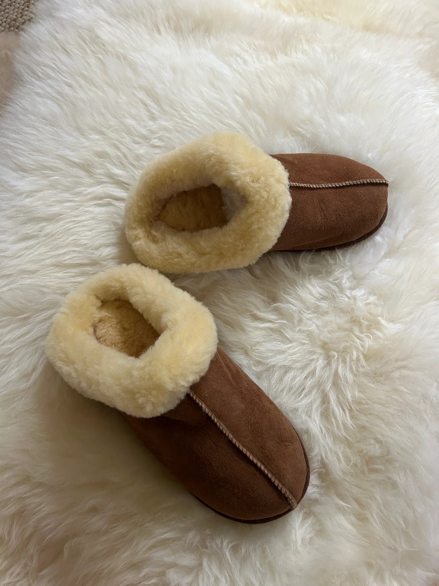 Top-view of the cottage slipper