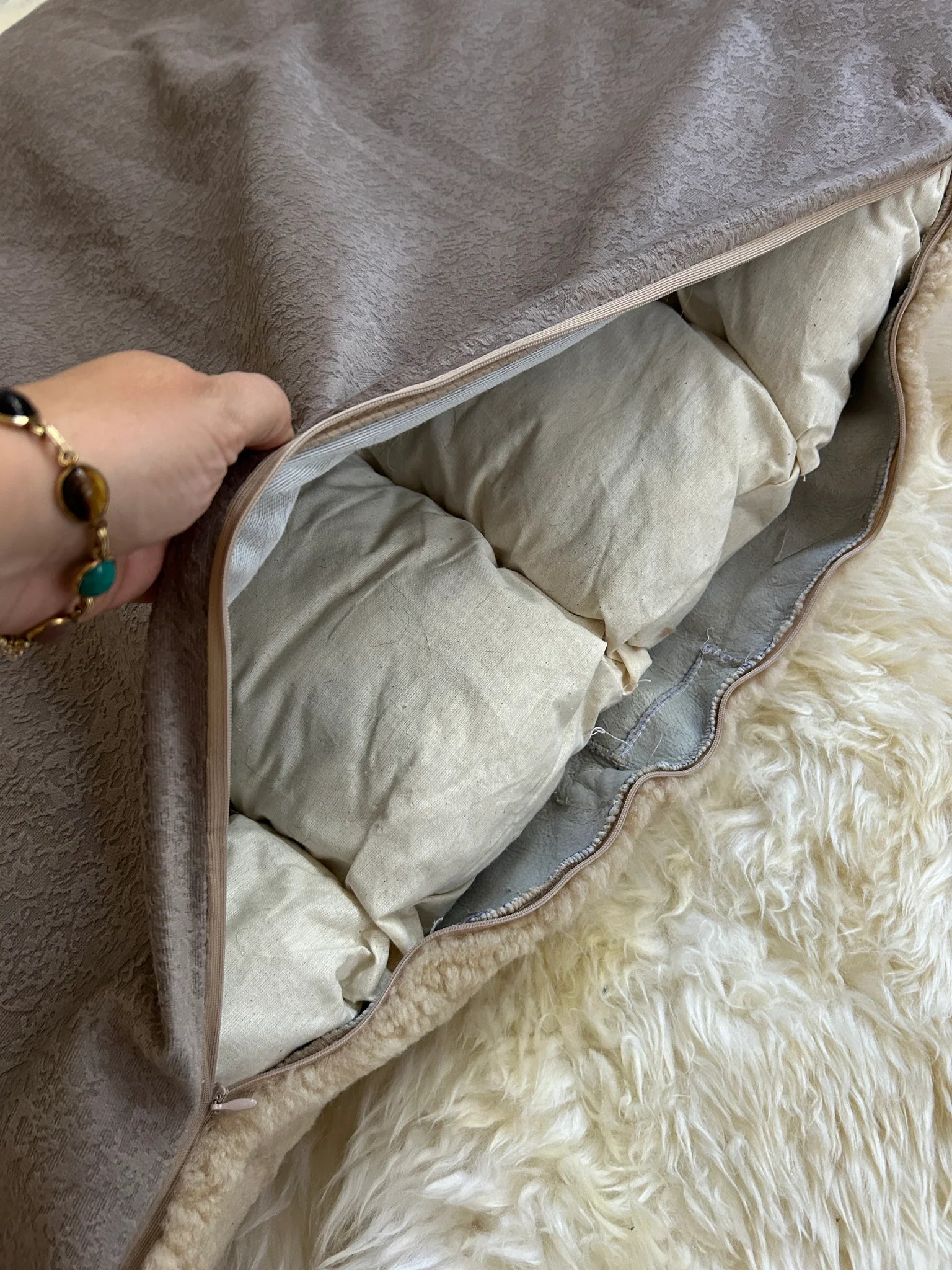The RestPad: Wool-Stuffed Floor Bed