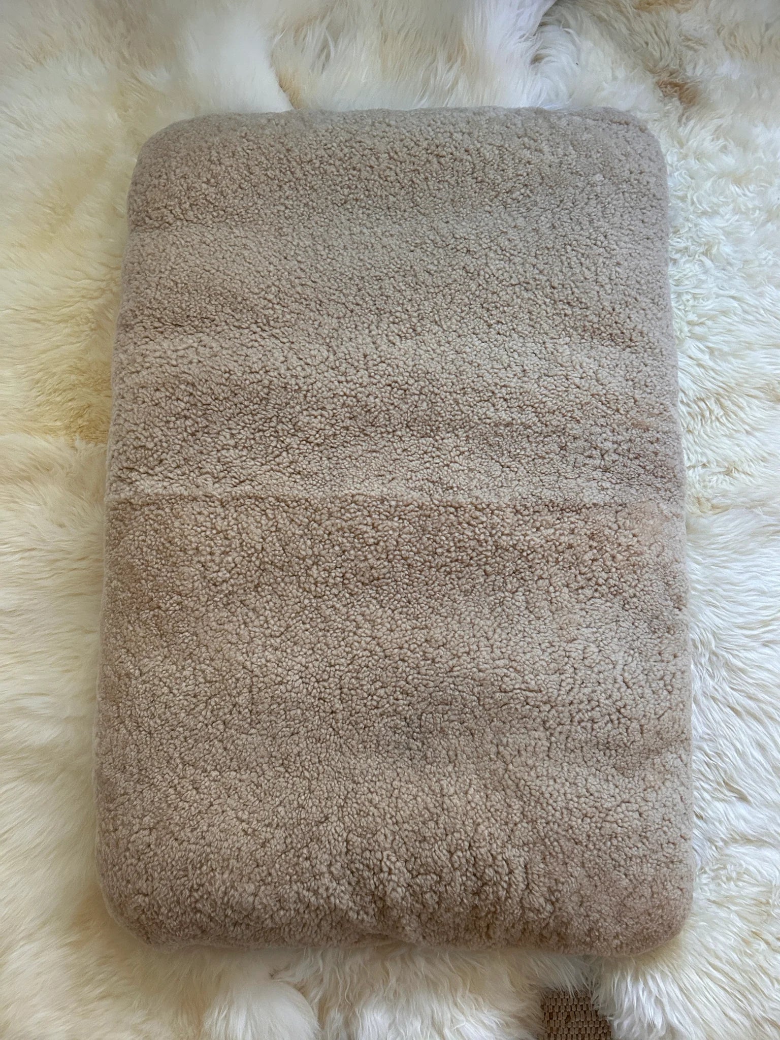 The RestPad: Wool-Stuffed Floor Bed