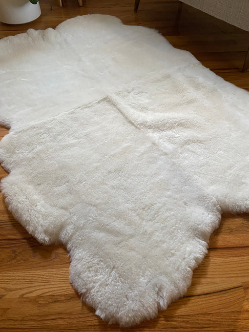 genuine sheepskin rug